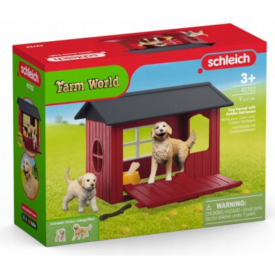 Schleich Psí bouda se zlatým retrívrem 42722 – Hledejceny.cz