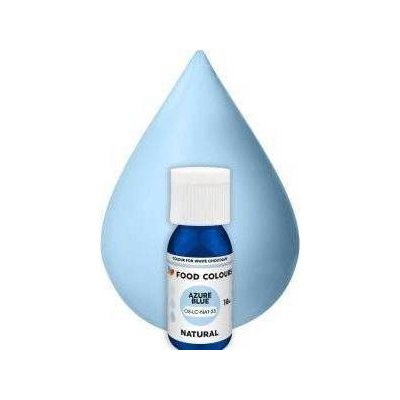 Food Colours přírodní tekutá barva do čokolády Azure Blue 18 ml – Zbozi.Blesk.cz