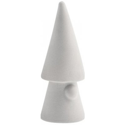 Storefactory Scandinavia Keramická dekorace Santa Evert Light Grey 10 cm – Hledejceny.cz