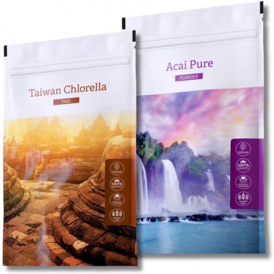 Energy Taiwan Chlorella 200 tablet + Acai Pure powder 100 g