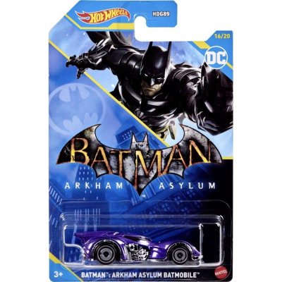 Mattel Hot Weels Tématické auto Batman 5/6 Arkham Asylum Batmobile – Sleviste.cz