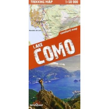 Jezero Como Lake Como 1:50t turistická mapa TQ od 324 Kč - Heureka.cz