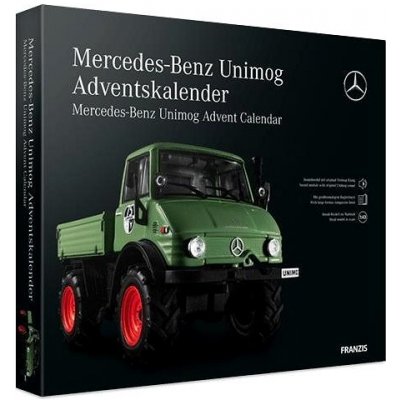 Franzis adventní kalendář Mercedes-Benz Unimoq se zvukem 1:43 – Zbozi.Blesk.cz