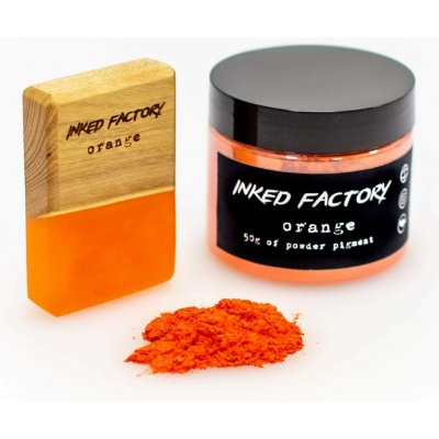 Inked Factory metalický pigment orange 50 g – Hledejceny.cz