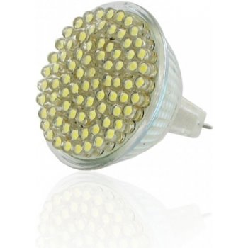 Whitenergy Led reflektorová 80xLED GU5.3 3W Teplá bílá 06980