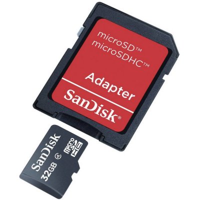 SanDisk microSDHC 32 GB SDSDQB-032G-B35 – Hledejceny.cz