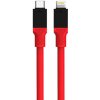 usb kabel Tactical 57983117398 USB-C/Lightning, 1m, červený