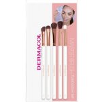 Dermacol Sada kosmetických štětců Rose Gold D73, D74, D81, D82, D83 – Zboží Dáma