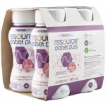 RESOURCE DIABET PLUS PŘÍCHUŤ JAHODA POR SOL 4X200ML – Hledejceny.cz