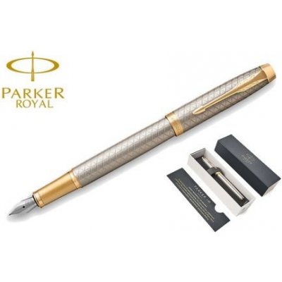 Parker 1502/3131684 Royal I.M. Premium Warm Grey GT plnicí pero