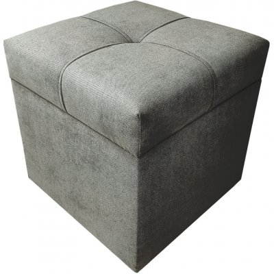 Well Done Taburet s úložným prostorem kostka 1 měkká 40x40 různé barvy Barva: 24 hnědá – Sleviste.cz