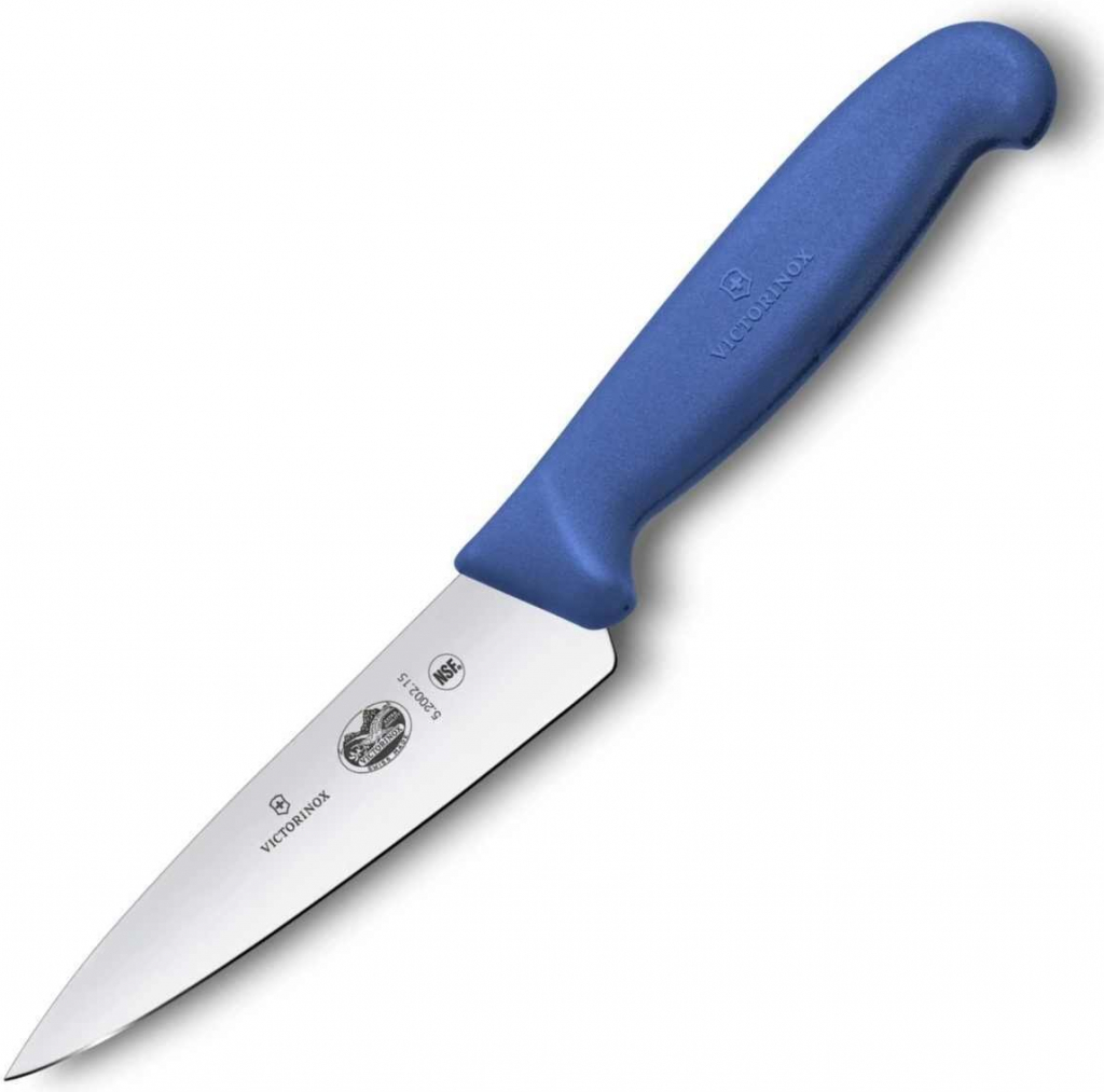 Victorinox kuchařský nůž fibrox 5.2002.15 modrý 15 cm