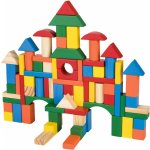Playtive Dřevěná stavebnice (barvy) – Zboží Mobilmania