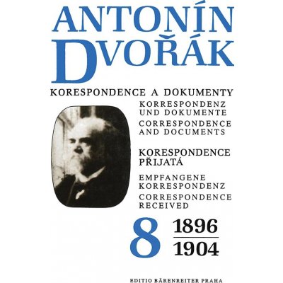 Antonín Dvořák - Korespondence a dokumenty 8