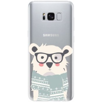 Pouzdro iSaprio Bear With Scarf - Samsung Galaxy S8