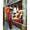 Malování podle čísla Zuty Malování Podle Čísel Obchod S Klobouky August Macke 80 x 100 Cm Plátno Rám 8596530099352