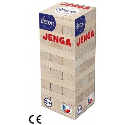 Detoa Jenga věž přírodní – Zboží Živě