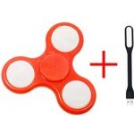Fidget spinner LED červený – Zboží Dáma
