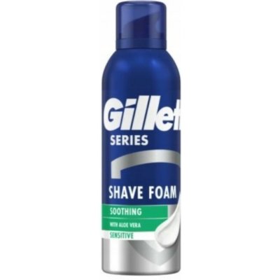 Gillette Sensitive Aloe Vera pěna na holení 200 ml – Zboží Mobilmania