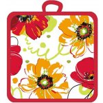 TORO Podložka pod hrnec 17x17cm červené květy – Hledejceny.cz