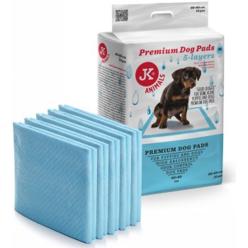 JK ANIMALS podložky Premium Dog Pads 10 ks, 60 x 60 cm