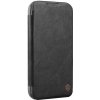 Pouzdro a kryt na mobilní telefon Apple Nillkin Qin Book Prop pro Apple iPhone 16 Pro Classic Black 6902048281981