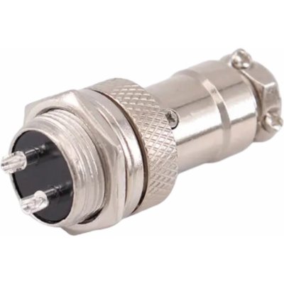GX16, panelový spojovací konektor, kovový 2-pin | Zboží Auto
