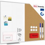 Allboards korková a magnetická tabule v hliníkovém rámu 60 x 40 cm – Zboží Živě