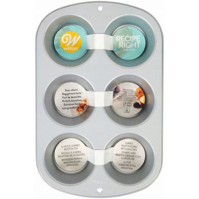 Wilton forma Jumbo Muffin na 6ks 36x24x7cm – Zboží Dáma
