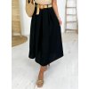 Dámská sukně Fashionweek sukně s ozdobným pleteným páskem IT-DOLLY černá