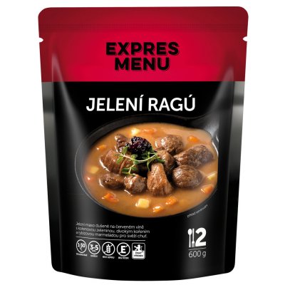 EXPRES MENU Jelení ragú 600 g – Zboží Dáma