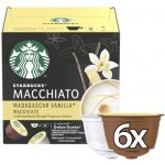 Starbucks Madagaskar Vanilla Latte Macchiato by NESCAFE® Dolce Gusto Kávové kapsle 127,8 g – Zboží Mobilmania