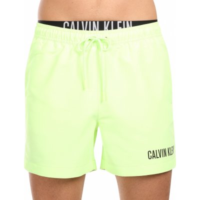 Calvin Klein medium double WB KM0KM00992 M0T nenonově žluté – Zboží Mobilmania