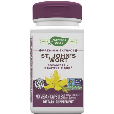 Nature's Way St. John's Wort Premium Extract 90 kapslí – Hledejceny.cz