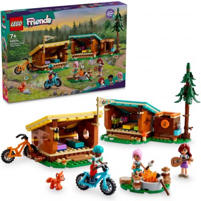 LEGO® Friends 42624 Útulné chatky na dobrodružném táboře – Hledejceny.cz
