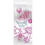 Gillette Simply Venus 5 ks – Zboží Dáma