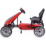 Go kart Milly Mally Dětská šlapací motokára Power červená – Zboží Dáma