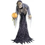 Dekorace obří pohyblivá kostra duch Halloween 210 cm – Hledejceny.cz