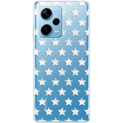 Pouzdro iSaprio - Stars Pattern Xiaomi Redmi Note 12 Pro+ 5G biele – Zboží Živě