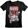 Dětské tričko Avengers tričko Earths Mightiest Heroes black