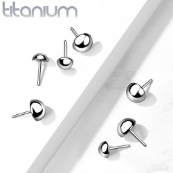 Šperky4U půlkulička k Push In piercingu titan TIT1152-04