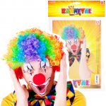 RAPPA Paruka klaun barevná – Sleviste.cz