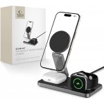 Tech-Protect Bezdrátová nabíječka pro iPhone, Apple Watch a AirPods - Tech-Protect, QI15W-A47 Wireless Charger Black – Zboží Živě