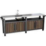 Keter UNITY Chef 415 l Walnut 263920 – Zboží Mobilmania