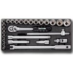 HONITON Sada hlavic šestihranných 1/2" 27 dílů – Zboží Mobilmania