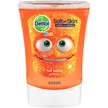 Dettol Kids Bavič mýdlo do bezdotykového dávkovače náhradní náplň 250 ml