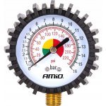 AMiO Analogový tlakoměr 16 bar G 1/4" 04467 – Zboží Mobilmania