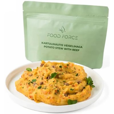 Food Force instantní bramborový guláš s hovězím 150 g – Zbozi.Blesk.cz