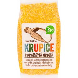 Country life Krupice kukuřičná hrubá 400 g BIO COUNTRY LIFE