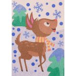 Radost v písku Šablona na pískování srnka v zimě A4 210 x 297 mm – Hledejceny.cz